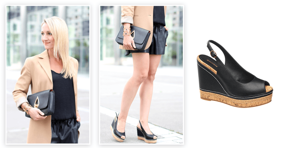 Outfit 2 Wedges Trendblog by Deichmann