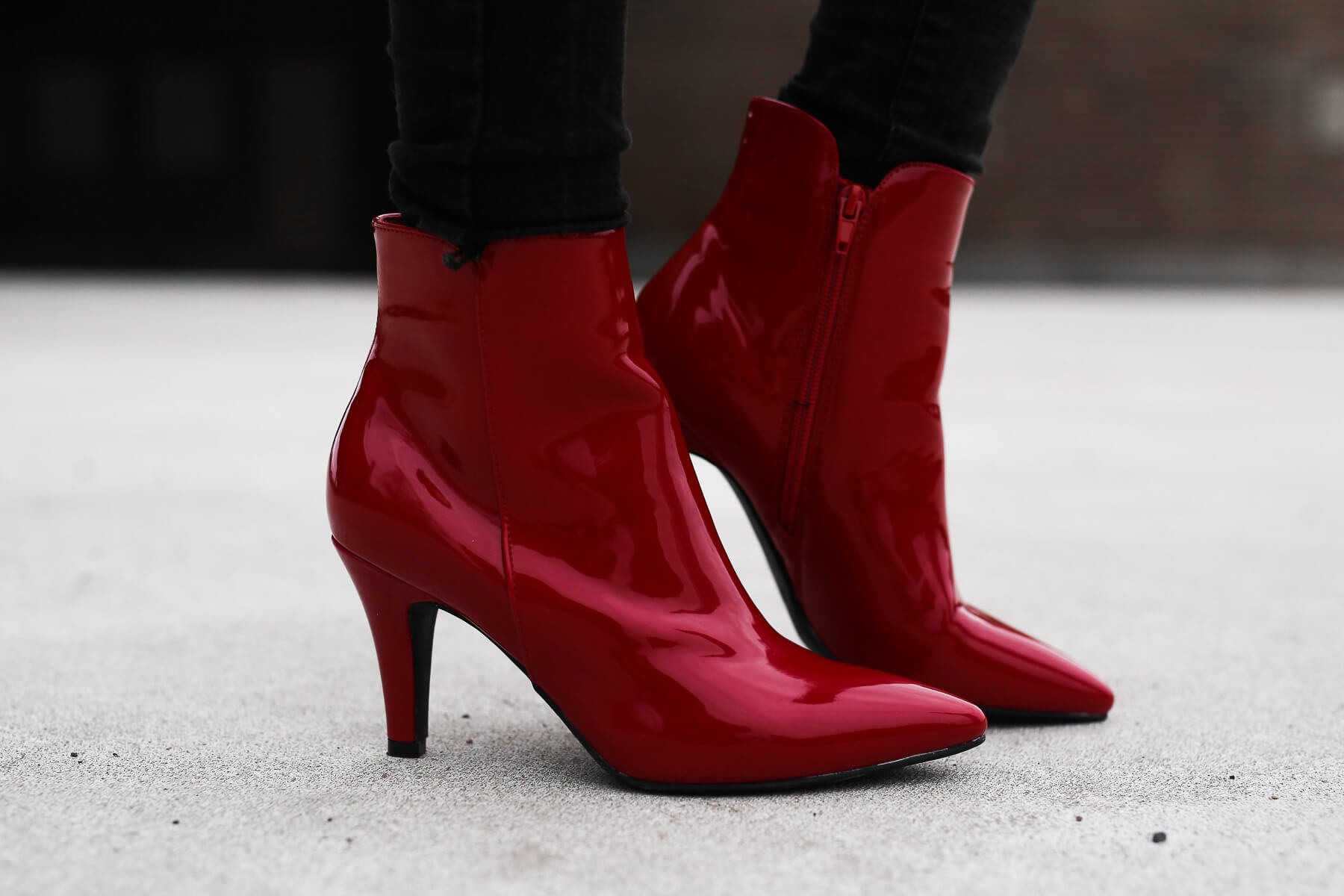 Schuhe outfit herren rote ▷ Wie