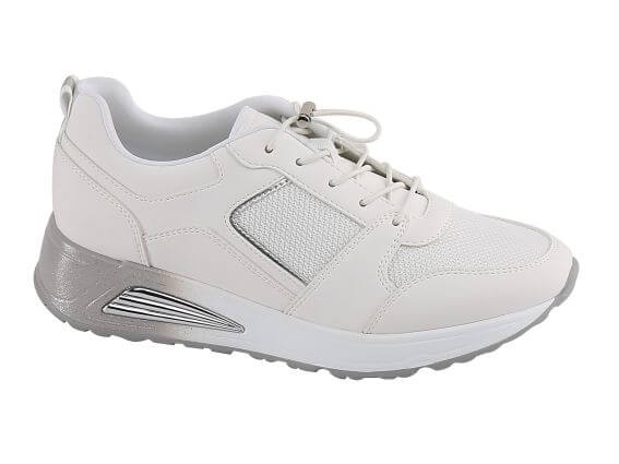 Sneakers suela gruesa blancas