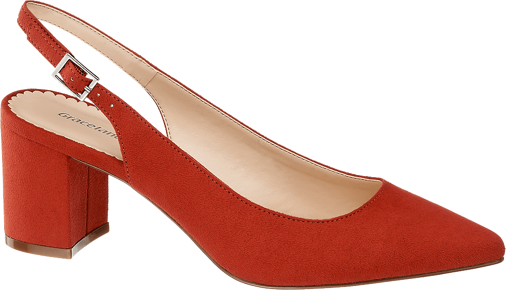 zapatos-rojos-punta-tacón-bajo by Deichmann