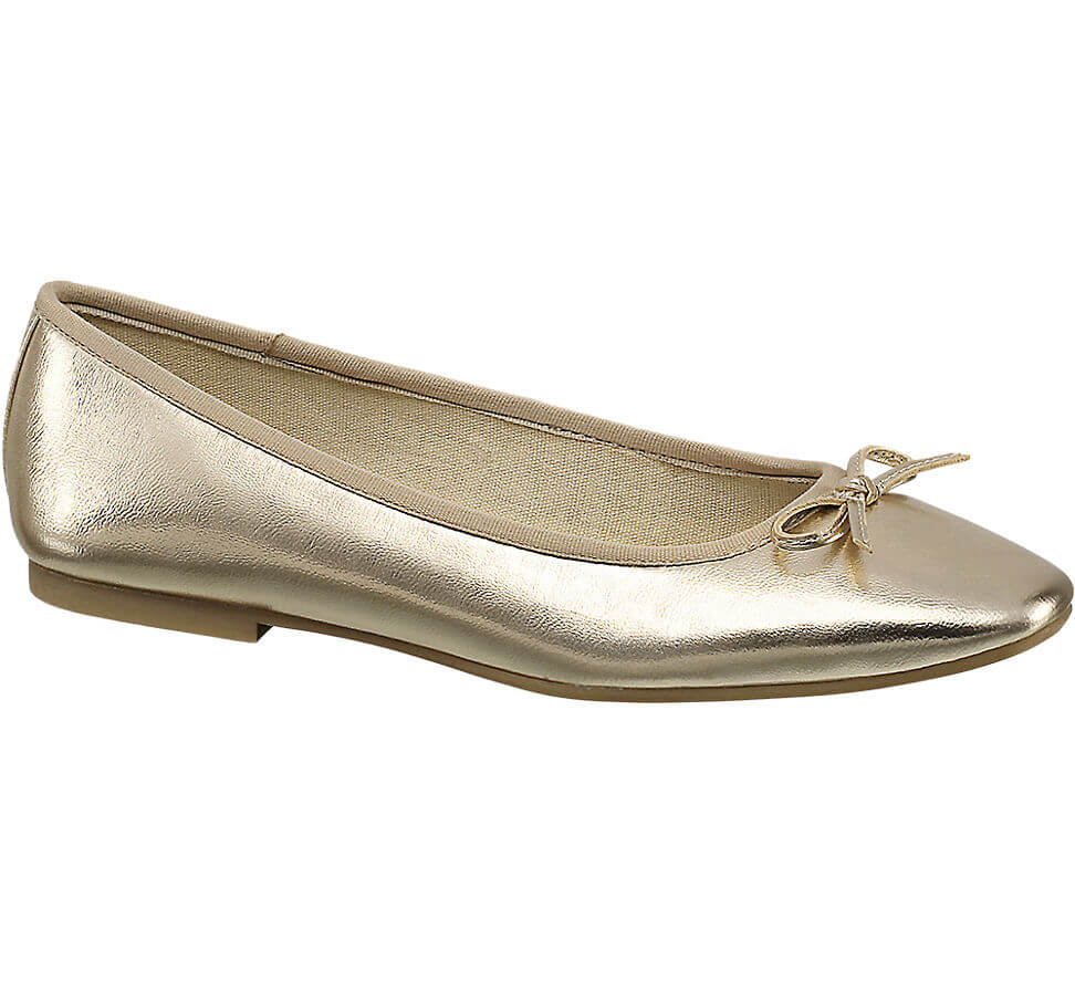 gold dressing shoes