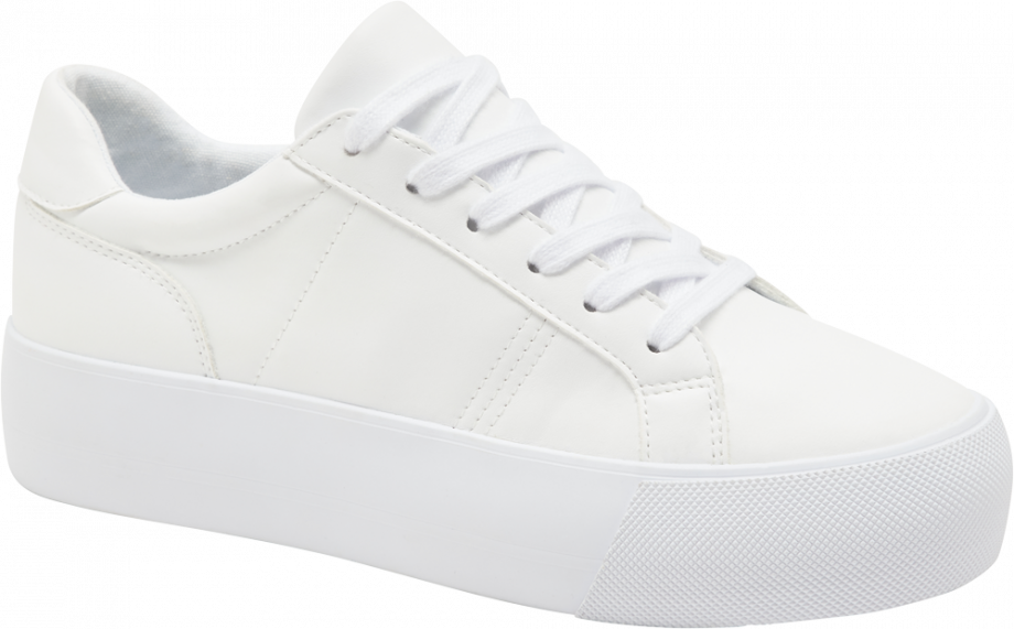 sneaker total white collezione Deichmann 