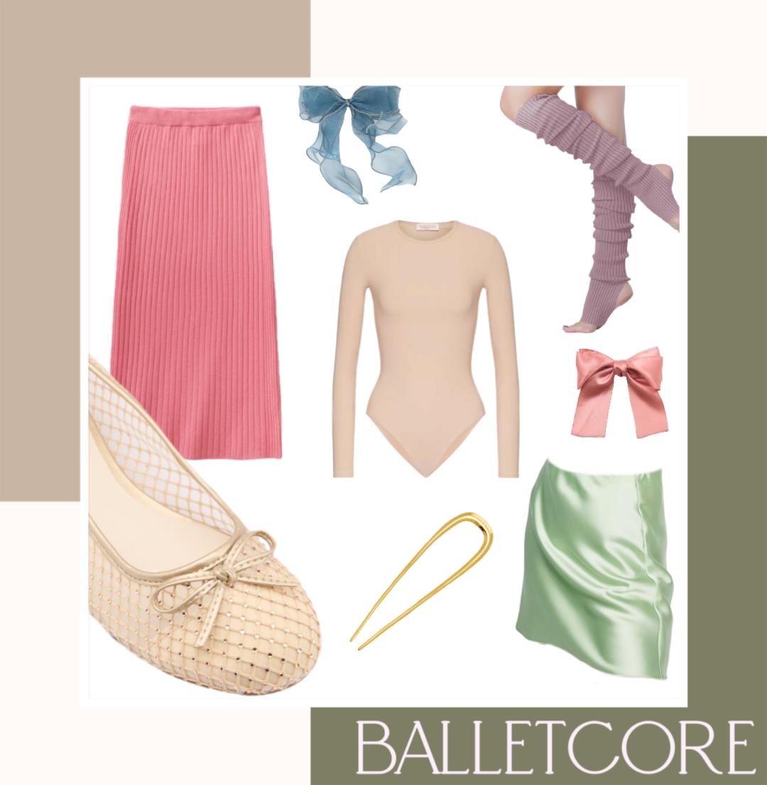 ballerine balletcore trend