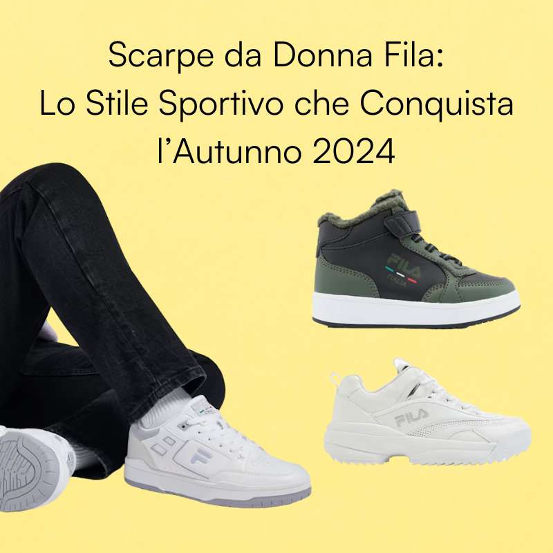 scarpe donna fila