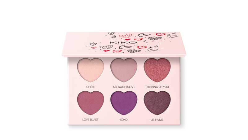 San Valentino - Eyeshadow palette, Kiko