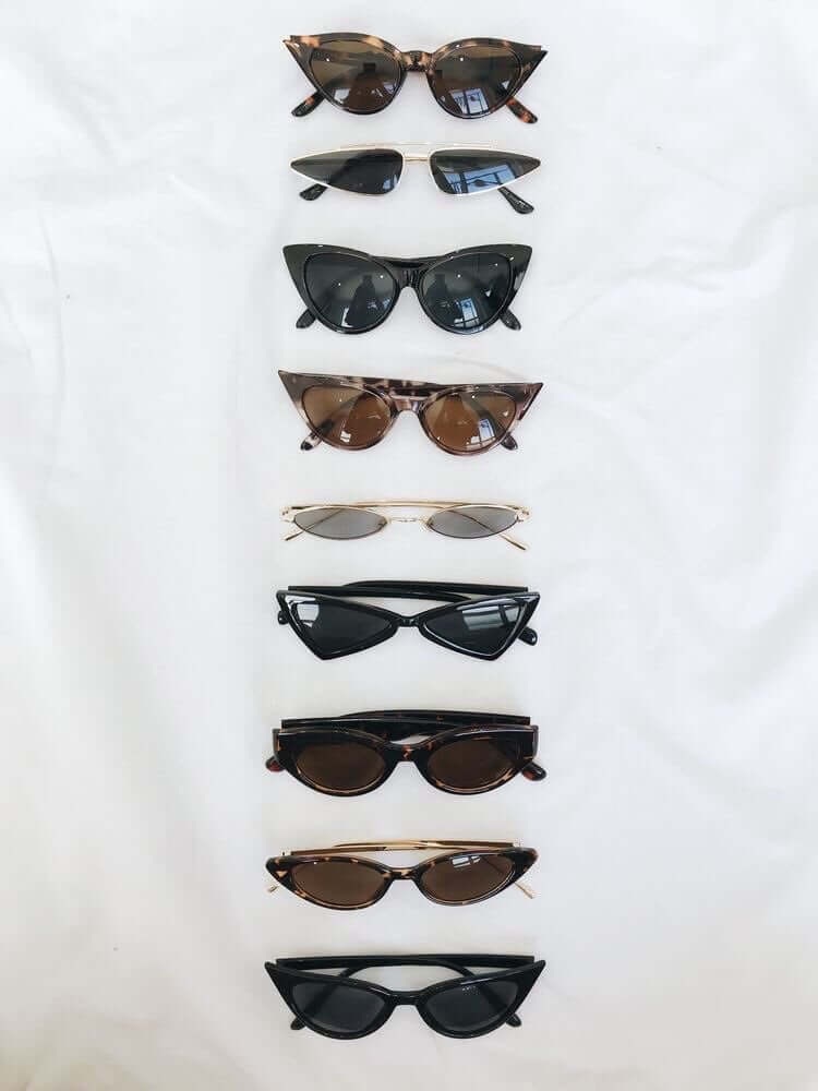 occhiali da sole da gatta